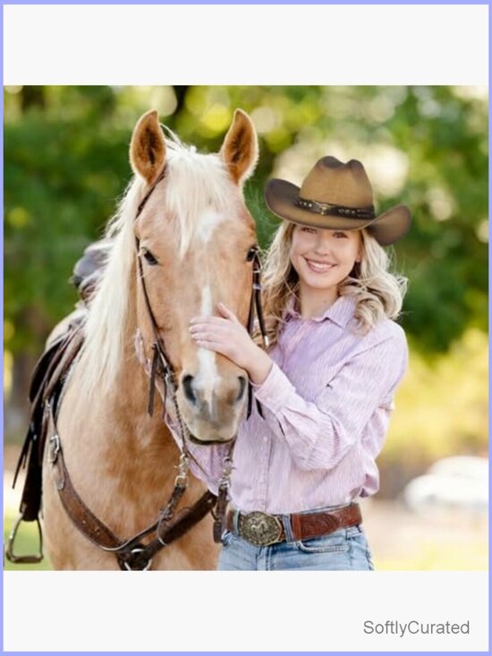 Western Cowboy Hat with Interchangeable Bands Wide Brim Sun Hat